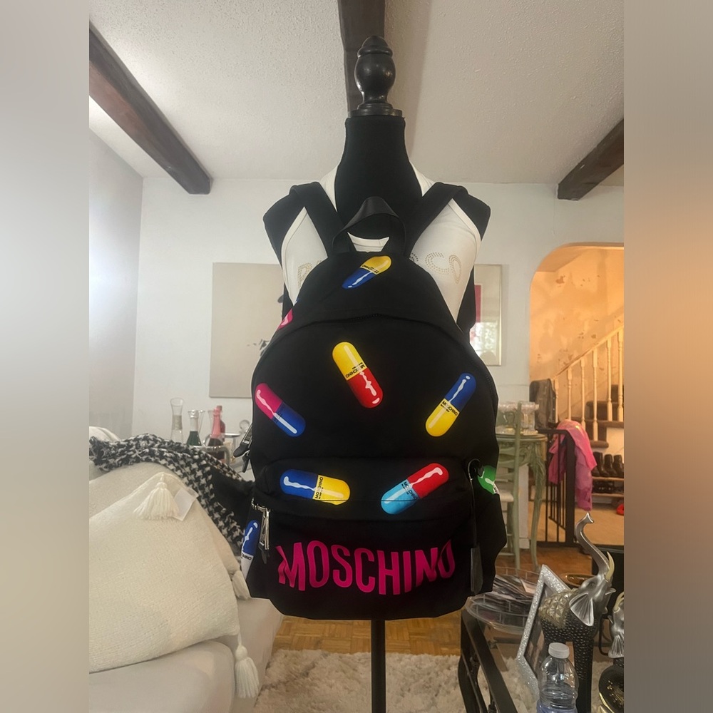Moschino pill backpack RARE